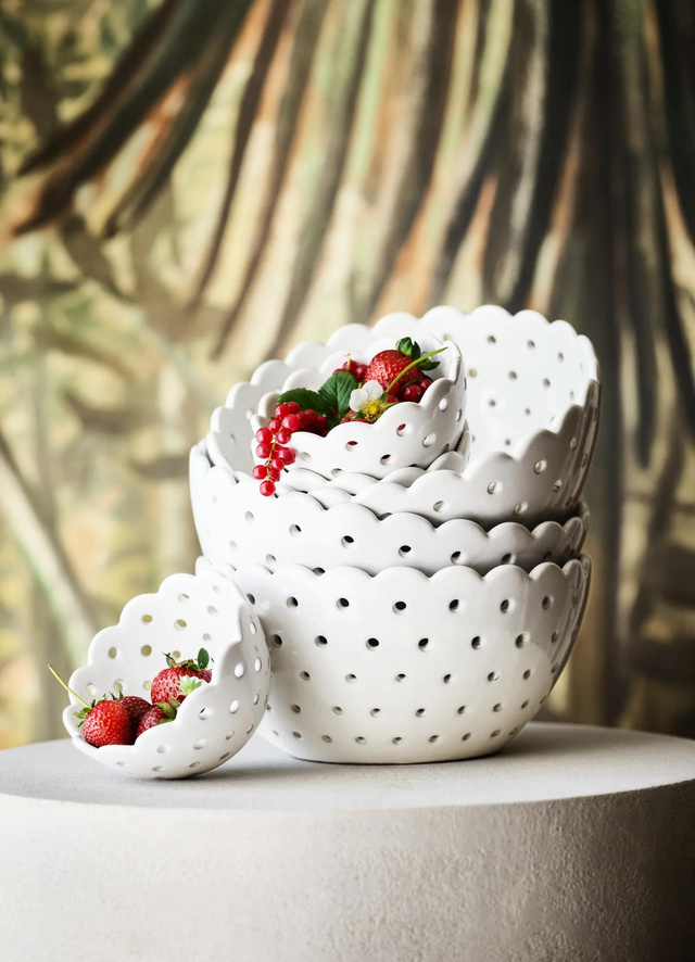 Bowls Vangart com morangos
